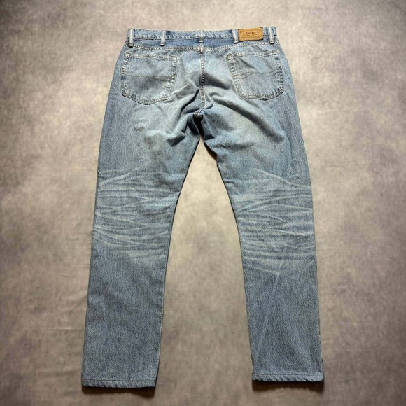 Polo Ralph Lauren Other - Polo Ralph Lauren Jeans Mens 36x30 Light Wash Blue 90s Vintage Straight Leg